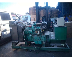 深圳皮料廠收購康明斯120KW6BT一臺(tái)